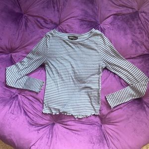 Stripped long sleeve